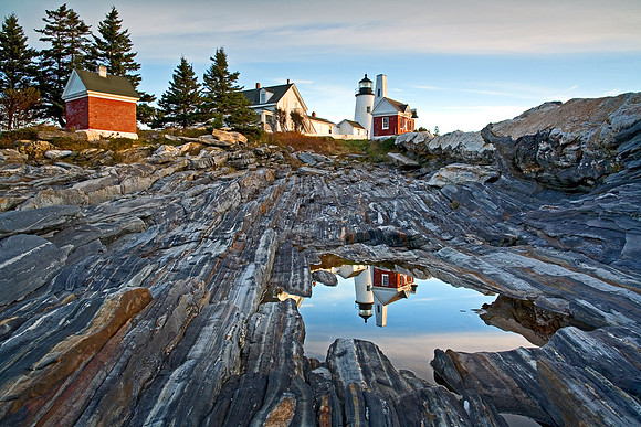 Pemaquid Light Reflection