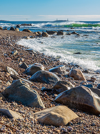 Back Shore Rocks and Twin Lights
