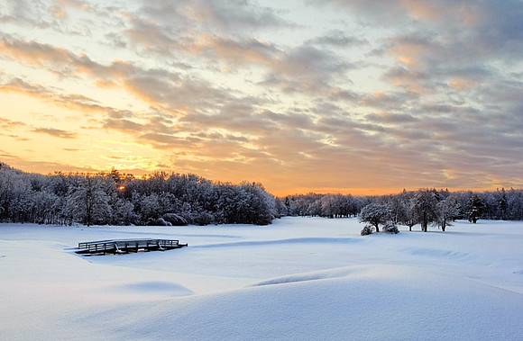 Winter Sunrise West Boxford
